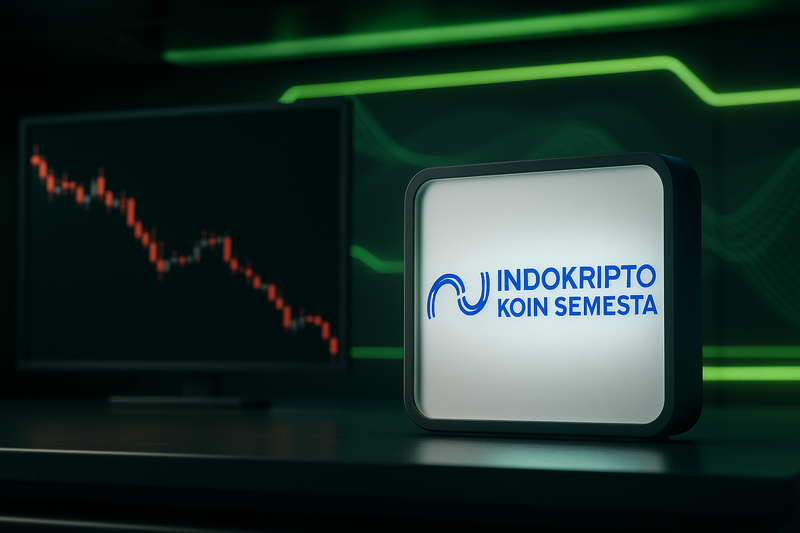 Saham COIN Anjlok Usai Kabar Haji Isam Siap Luncurkan Bursa Kripto Baru