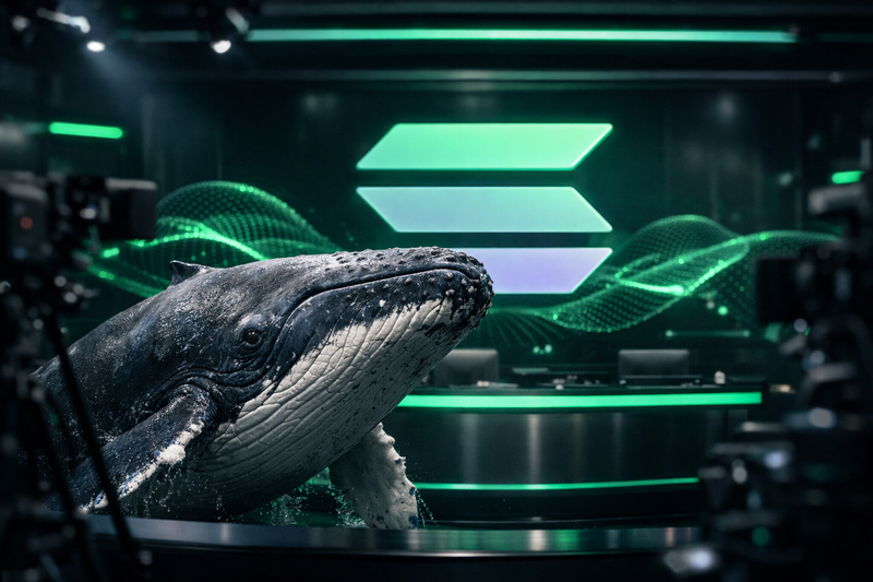 Akumulasi Oleh Whale Solana Dominasi Tren Kripto Awal Tahun 2026