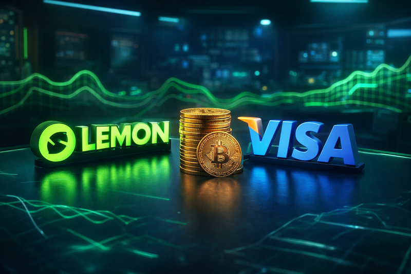 Bursa Kripto Argentina Lemon Luncurkan Kartu Kredit Visa Berbasis Bitcoin