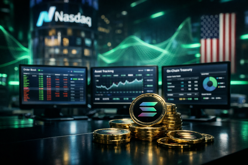 Timbun 7 Juta SOL, Emiten Nasdaq Ini Garap Treasury Langsung secara On-Chain