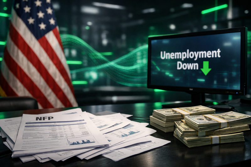 Data NFP Januari Rilis, Tingkat Pengangguran AS Turun 4,3%