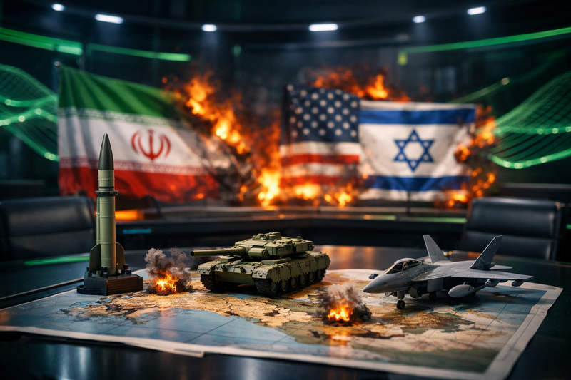 ​AS Dikonfirmasi Berpartisipasi dalam Serangan ke Iran, Targetkan Istana Kepresidenan