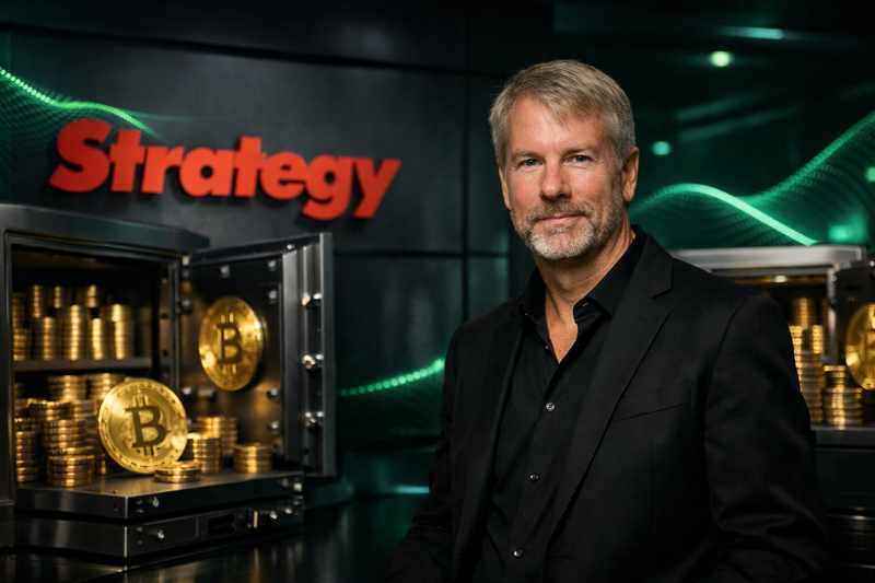 Kepemilikan Bitcoin di 2026 oleh Strategy Capai 10 Kali Lebih Besar dari Seluruh ETF Bitcoin