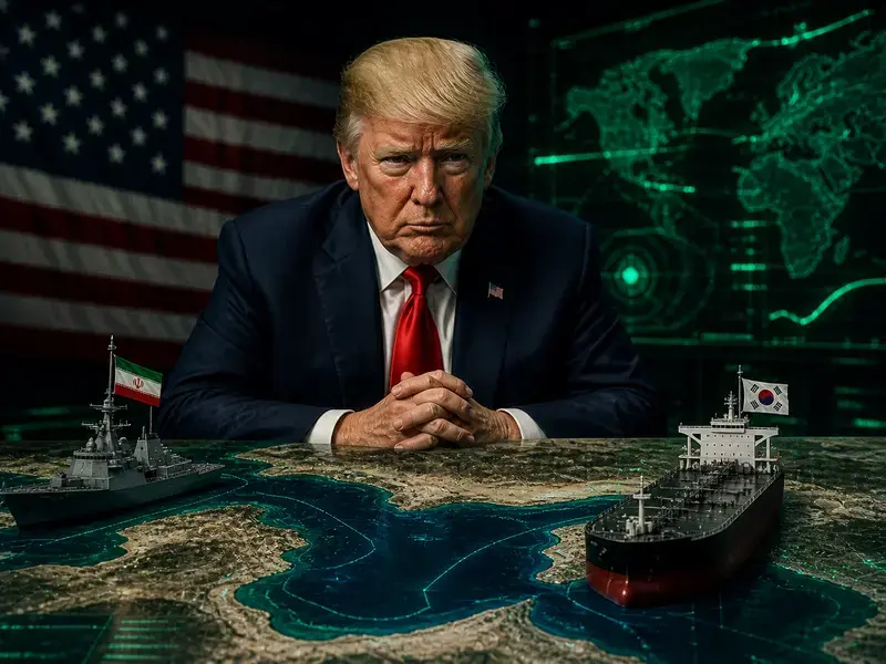 Trump Klaim Iran Serang Kapal Kargo, Desak Korea Selatan Gabung Project Freedom