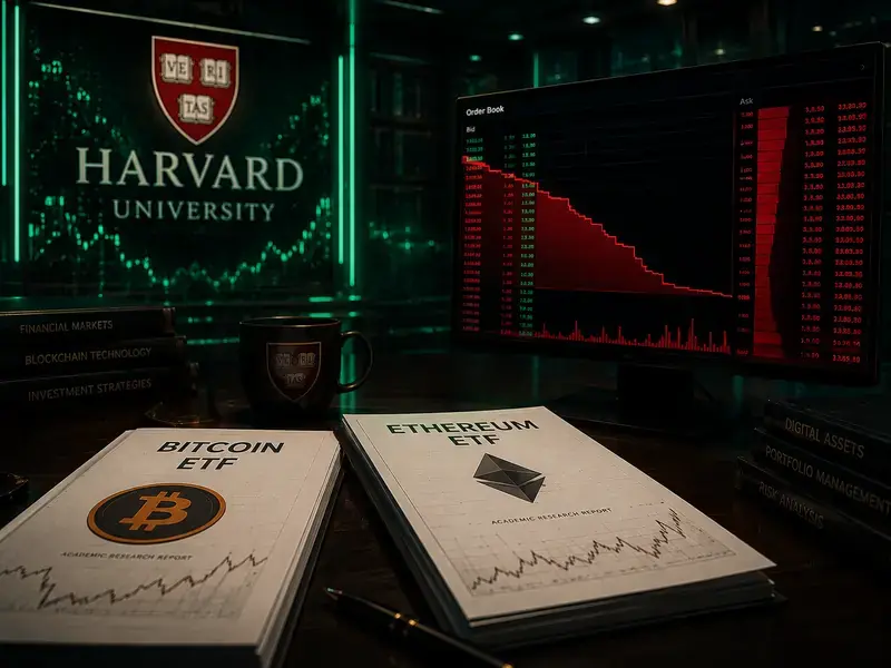 Rebalancing Portofolio, Harvard Lepas Seluruh ETF Ethereum dan Pangkas Kepemilikan ETF Bitcoin
