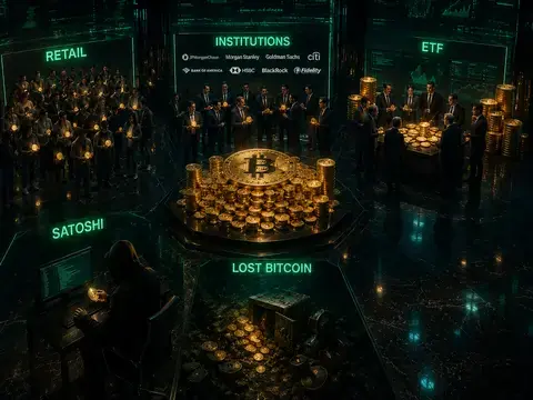Meski Minat Institusi Meningkat, Ritel Masih Dominasi 66,1% Kepemilikan Bitcoin
