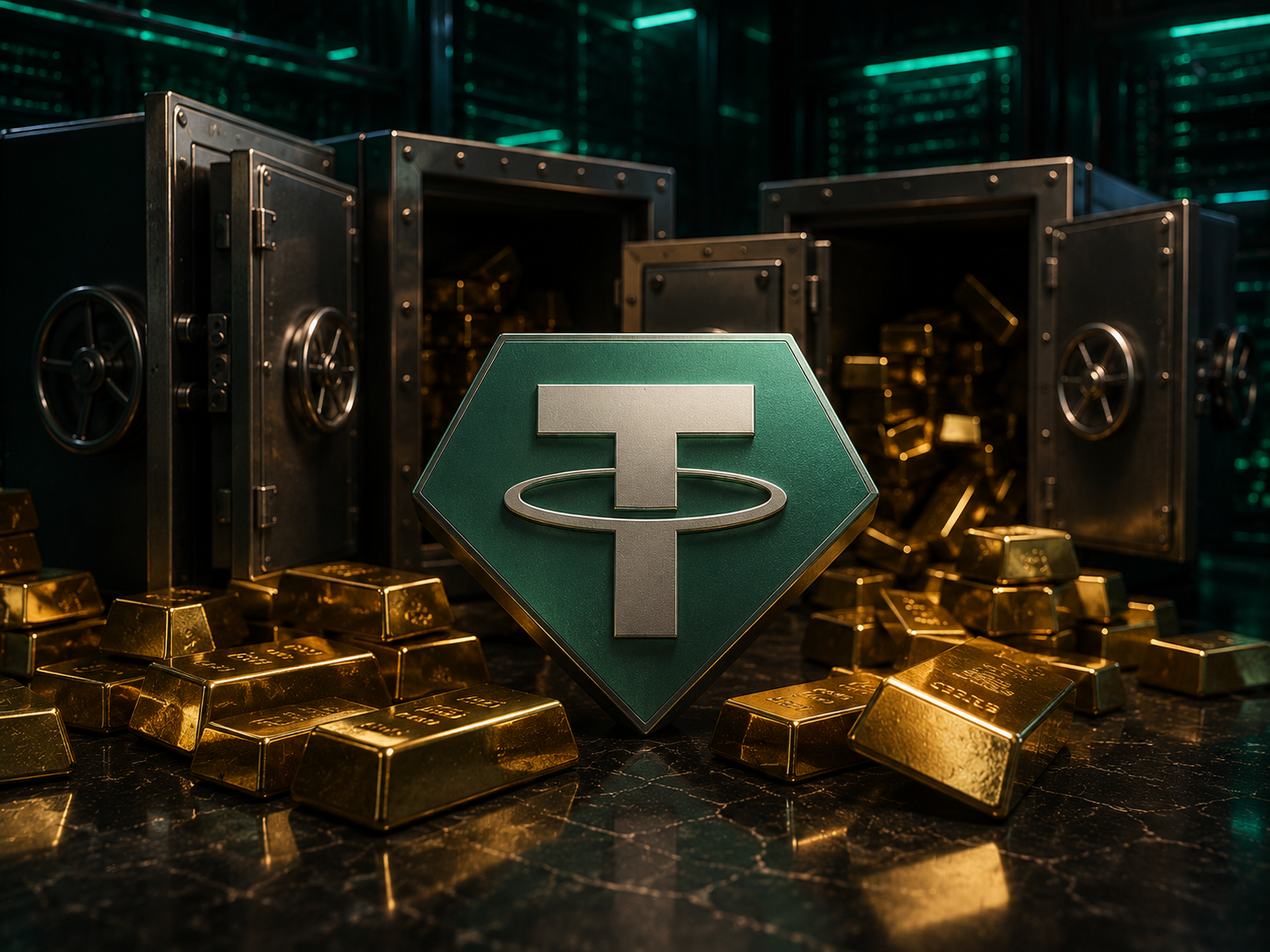 ​Sudah Setara Negara, Tether Kini Kuasai 154 Ton Emas untuk Kolateral Stablecoin