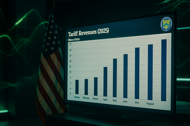 AS Catat Rekor Pendapatan Dari Tarif Sebesar $31 Miliar di Agustus 2025