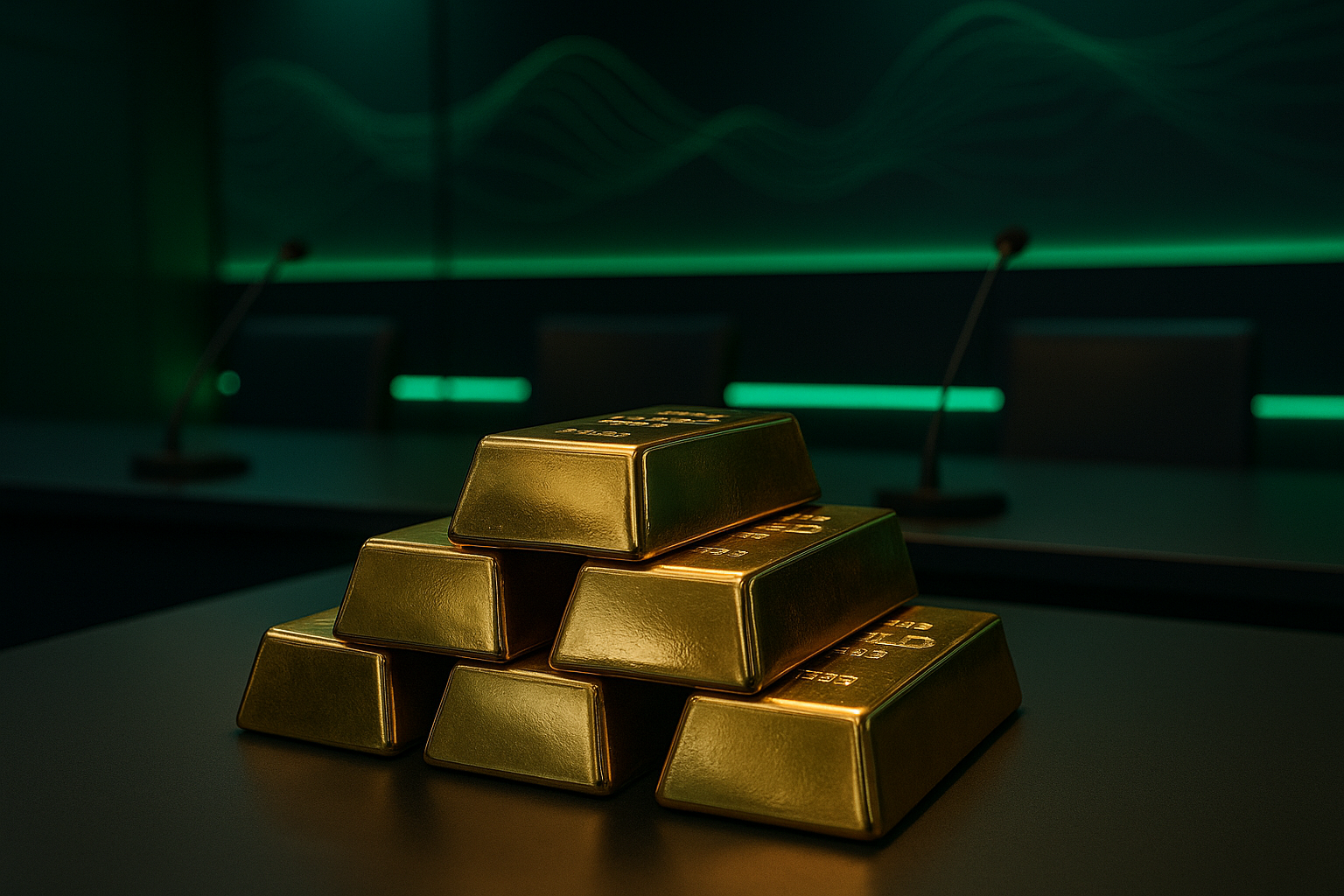 Harga Emas Tembus Rekor Tertinggi Baru di $4.000 per Troy Ounce