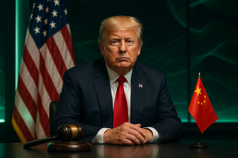 Trump Umumkan Tarif 100% atas Impor dari China, Pasar Kripto Anjlok