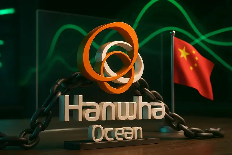 China Beri Sanksi pada Anak Usaha Hanwha Ocean di AS, Saham Turun Lebih dari 3%