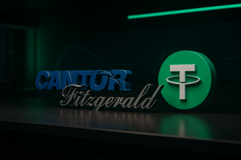 Cantor Fitzgerald Incar $25 Miliar Lewat Pendanaan Tether senilai $500 Miliar