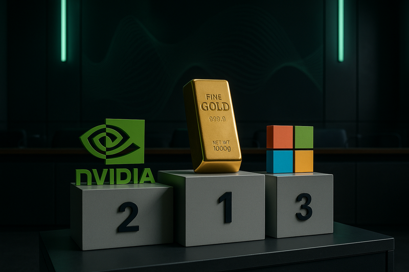 Emas Jadi Aset Pertama Dalam Sejarah yang Capai Kapitalisasi Pasar $30 Triliun