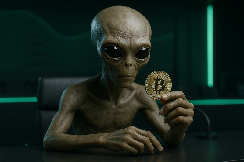 Survei Di Polymarket Sebut Peluang Alien Ditemukan Tahun Ini Lebih Besar dari Bitcoin Tembus $200.000