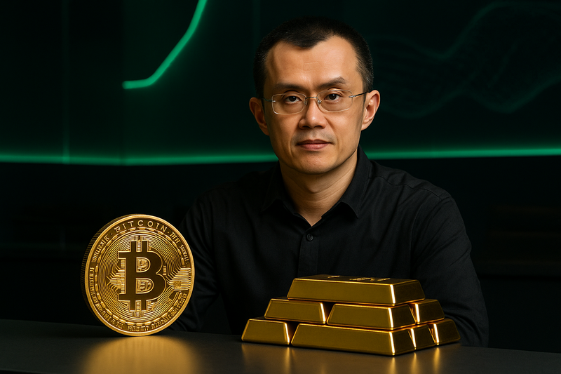 CZ Prediksi Bitcoin Akan Menyalip Emas