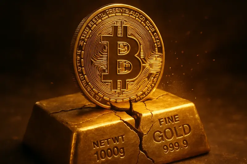 Harga Emas Terjun 6,3 Persen, Sementara Pasar Kripto Naik Serempak