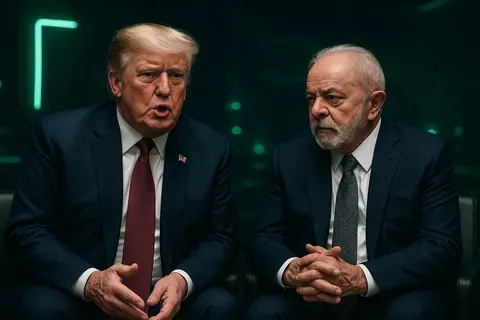 Trump Akan Temui Lula di Asia, Isyaratkan Pemangkasan Tarif Brasil
