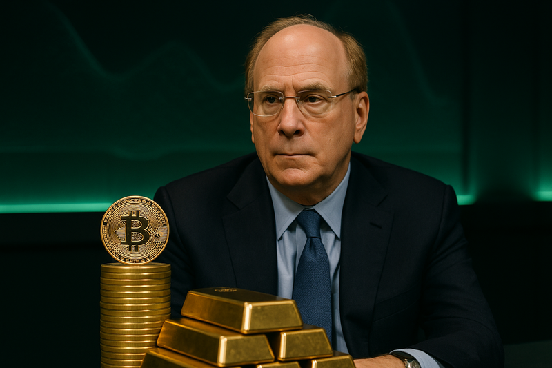 CEO BlackRock Sebut Kripto dan Emas Jadi ‘Aset Ketakutan’ di Tengah Utang Global
