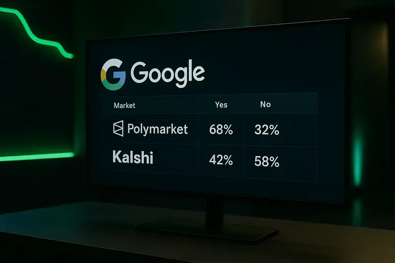 Google Gandeng Polymarket dan Kalshi Sediakan Fitur Prediksi Market