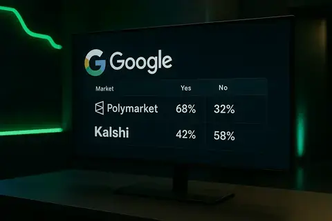 Google Gandeng Polymarket dan Kalshi Sediakan Fitur Prediksi Market
