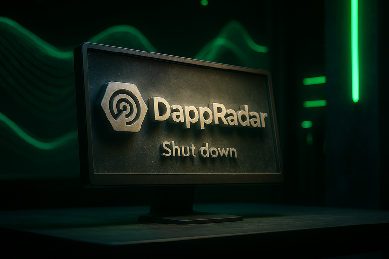 DappRadar Resmi Tutup Akibat Kesulitan Finansial, Token RADAR Anjlok