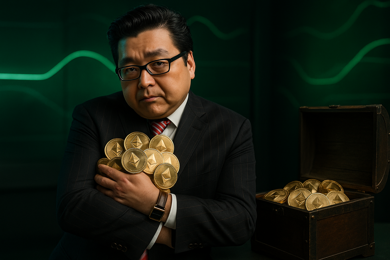 Tom Lee Serok 17.242 ETH Saat Market Crash