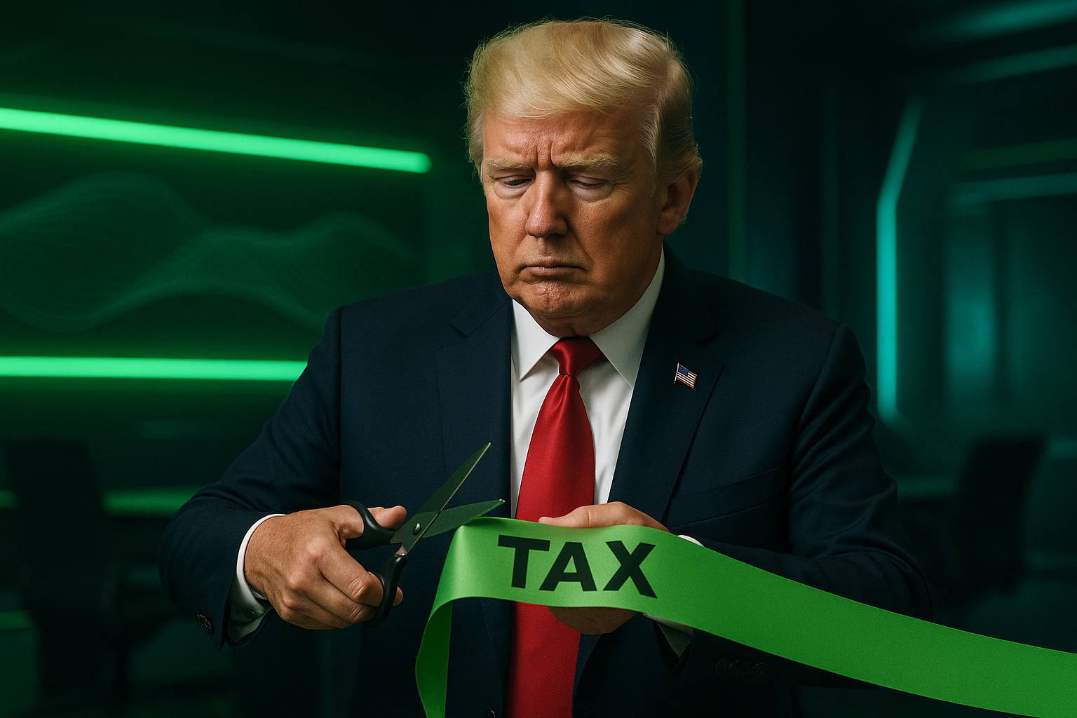 Trump Berencana Hapus Pajak Penghasilan AS Karena Penerimaan Tarif Impor