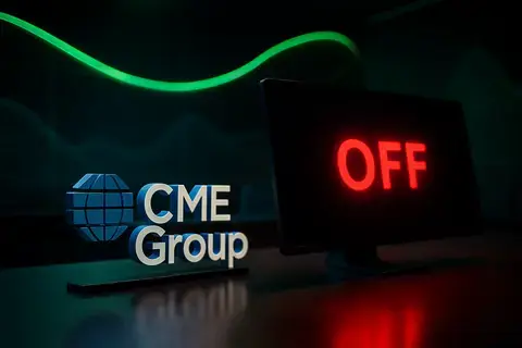 Perdagangan di Bursa CME Group Terhenti Karena Kerusakan Sistem Pendingin