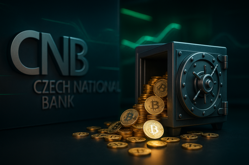 Bank Sentral Ceko: ETF Bitcoin Bisa Tingkatkan Imbal Hasil Cadangan Devisa