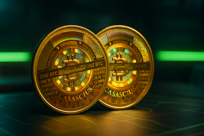 Tidur 13 Tahun, 2 Koin Fisik Berisi 2.000 BTC Kembali Aktif