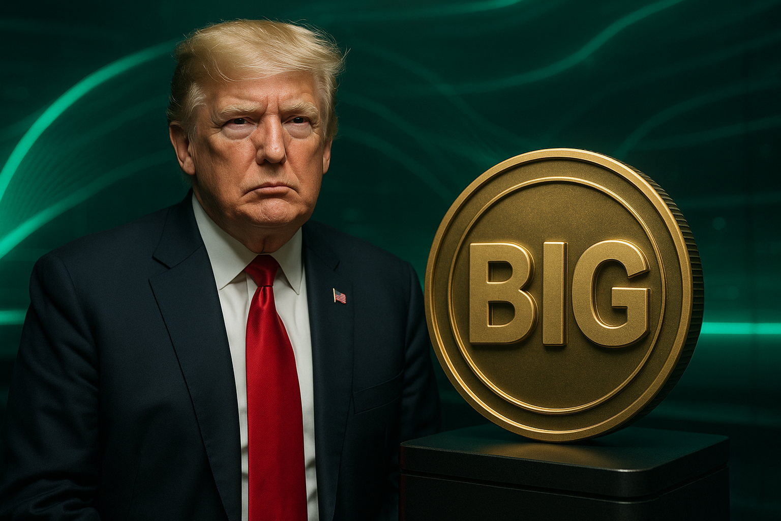 Unggahan Trump Soal Ticker $BIG Picu Spekulasi Token Kripto Baru