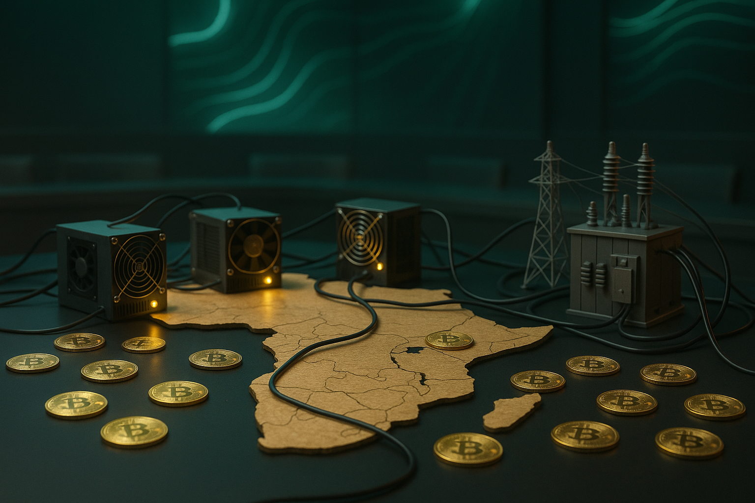 Manfaatkan Surplus Energi, Mining Bitcoin Kini Terangi Pemukiman Warga Afrika