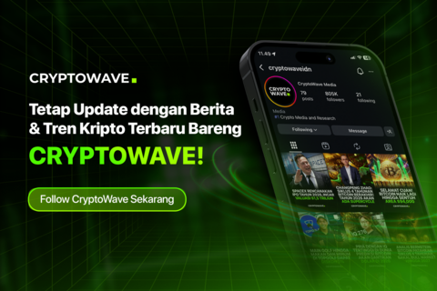 Follow Instagram CryptoWave, Dapatkan Update Terkini Seputar Kripto