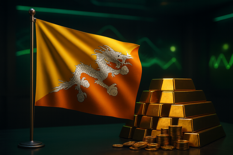 Bhutan Luncurkan Token TER Berbasis Emas di Jaringan Solana