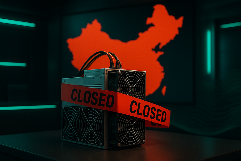 Penambangan Bitcoin di China Dikabarkan Tutup Massal, Hashrate Global Turun 8%