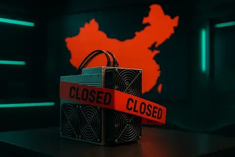 Penambangan Bitcoin di China Dikabarkan Tutup Massal, Hashrate Global Turun 8%