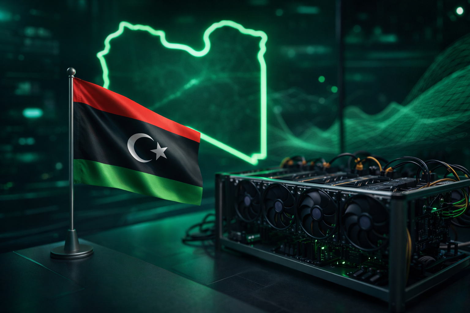 Listrik Subsidi Murah Dorong Tambang Bitcoin Ilegal di Libya