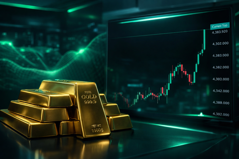 Harga Emas Cetak Rekor Tertinggi Baru di Level $4.400