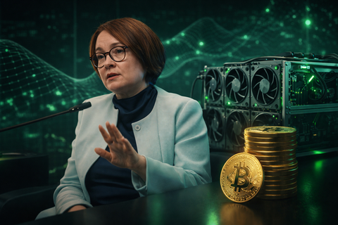 Gubernur Bank Sentral Rusia Sebut Aktivitas Mining Bitcoin Bisa Perkuat Nilai Rubel