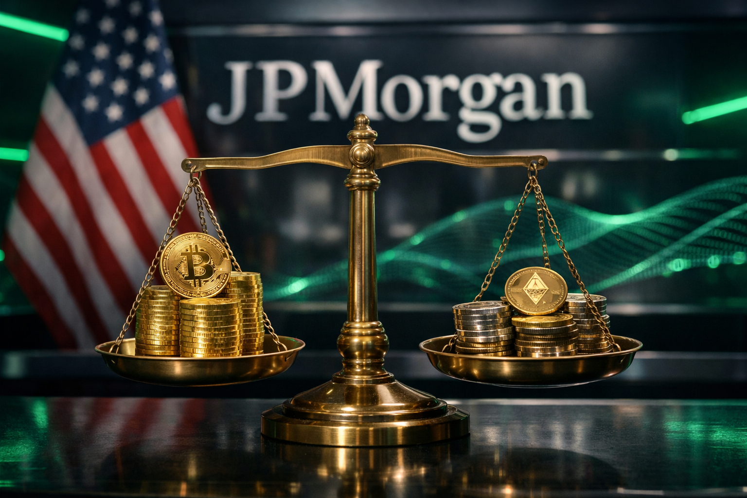 JPMorgan Pertimbangkan Layanan Trading Kripto untuk Institusi