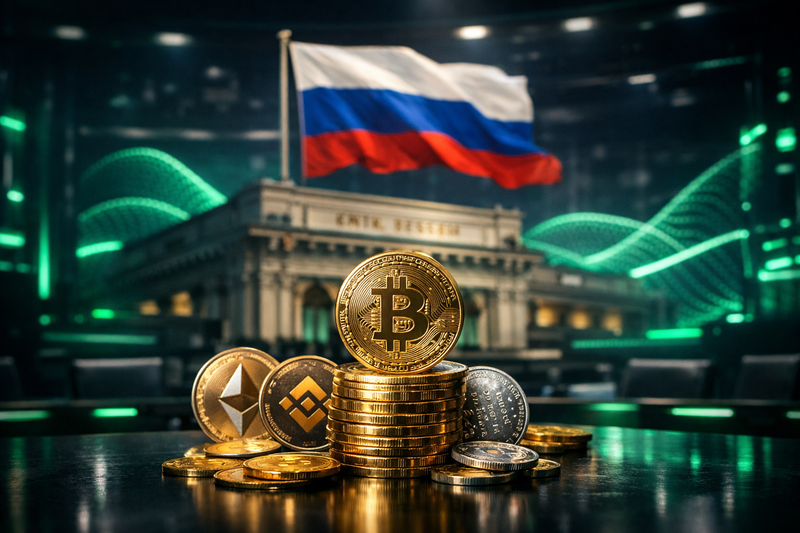 Bank Sentral Rusia Pertimbangkan Buka Akses Market Kripto untuk Investor Ritel