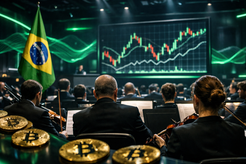 Kementerian Kebudayaan Brasil Restui Proyek Orkestra Bitcoin, Ubah Chart Jadi Musik