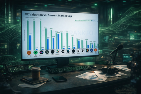 CryptoRank Catat Proyek Kripto Dukungan VC Alami Penurunan Valuasi