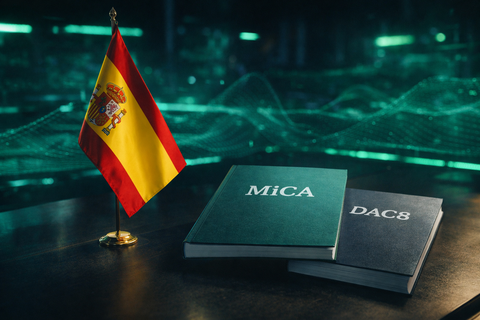 Spanyol Terapkan Penuh Regulasi Kripto MiCA dan DAC8 Mulai 2026