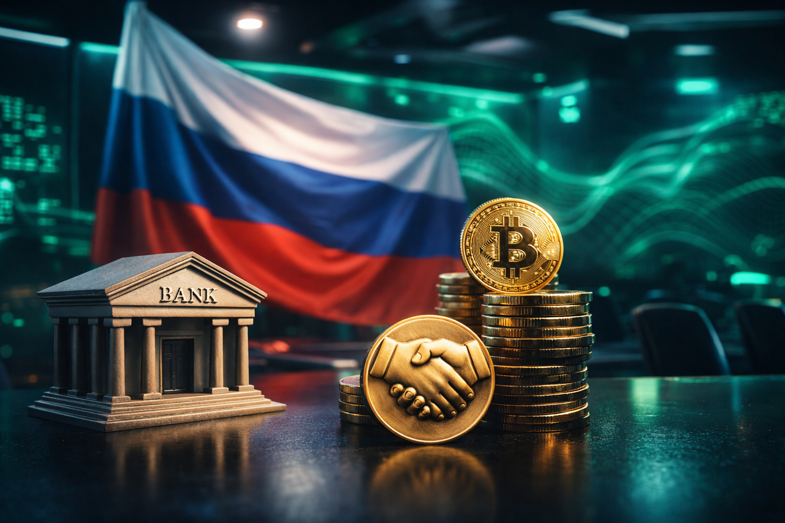 Bank Terbesar Rusia Luncurkan Layanan Pinjaman dengan Jaminan Kripto