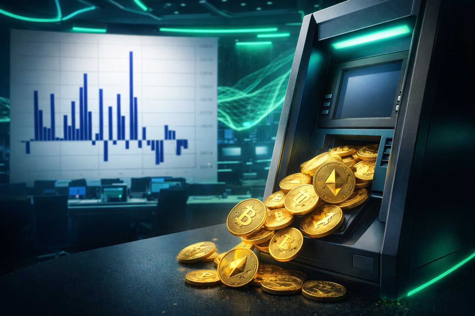 Arus Dana Keluar Pekan Ini Capai $446 Juta, Sentimen Pasar Kripto Belum Pulih