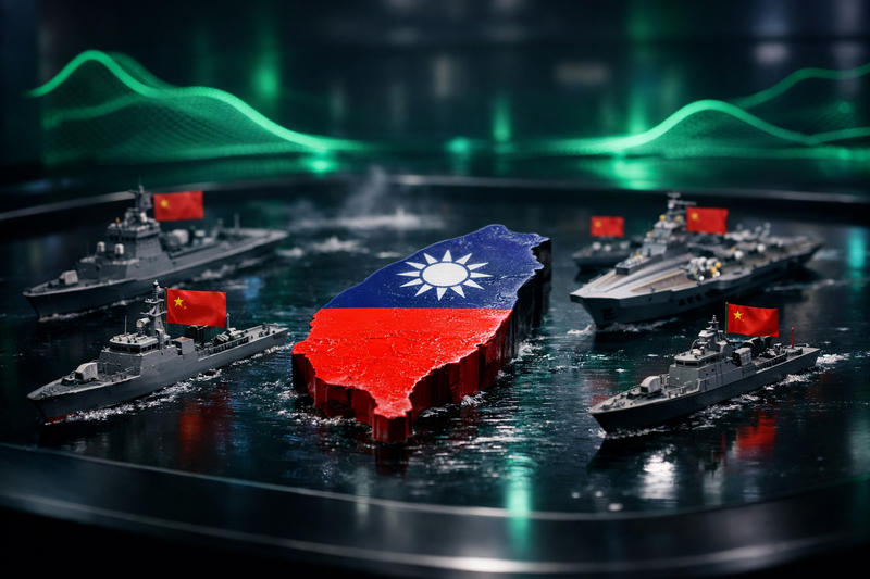 China Gelar Latihan Militer Besar-Besaran di Sekitar Taiwan