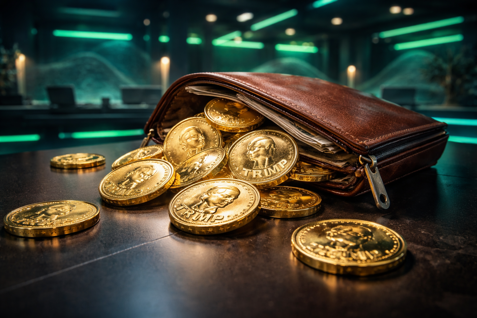 Dompet Kripto Pengembang Token $TRUMP Tarik Likuiditas 33 Juta USDC ke Coinbase