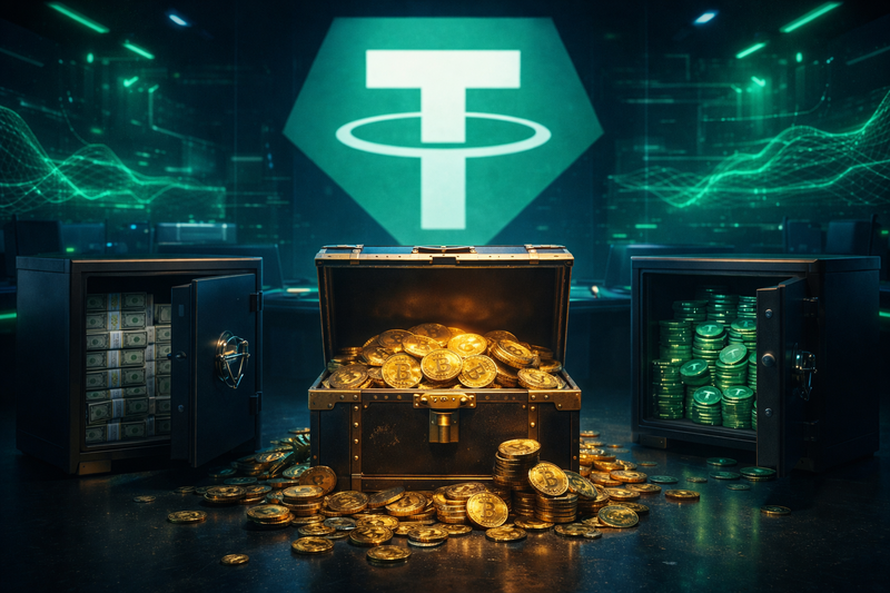 Tutup 2025, Tether Borong 8.888 Bitcoin dan Jadi Whale Terbesar Ke-5 Dunia