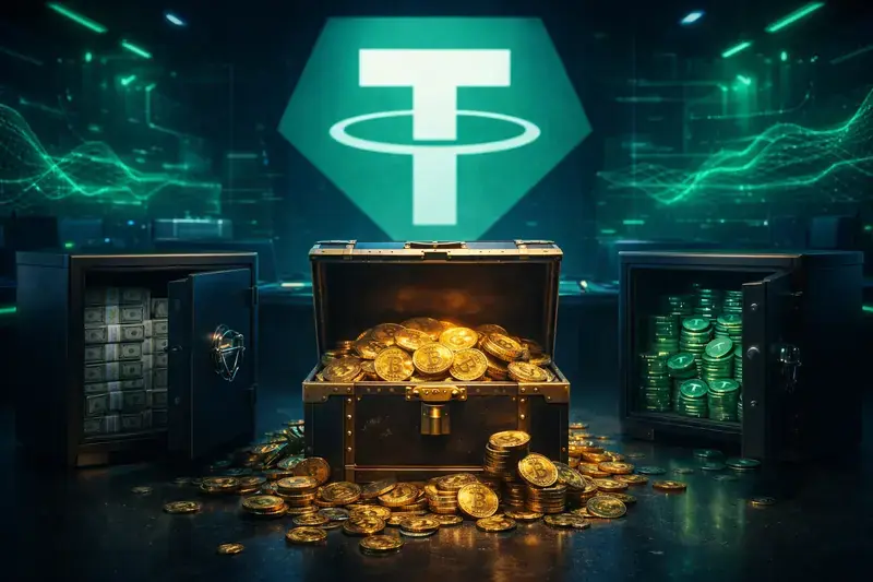 Tutup 2025, Tether Borong 8.888 Bitcoin dan Jadi Whale Terbesar Ke-5 Dunia